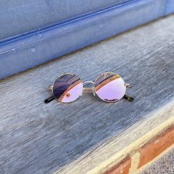 FOGGIA gold solbrille