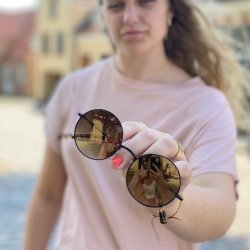 FOGGIA Black solbrille