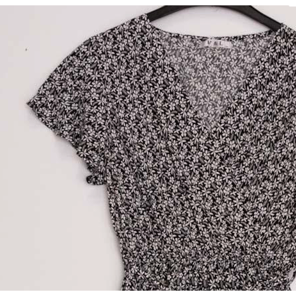 Blomster Kjole mini viskose