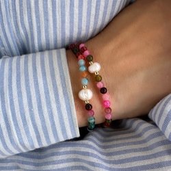 Spansk armbnd med elastik