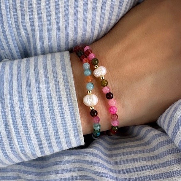 Spansk armbnd med elastik