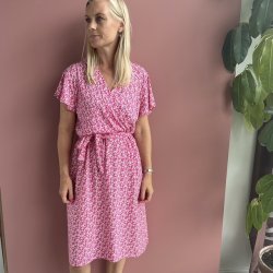 Blomster Kjole mini viskose