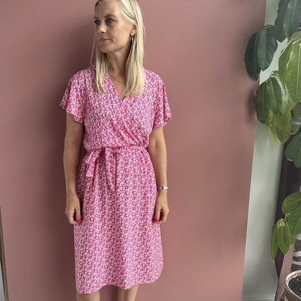 Blomster Kjole mini viskose