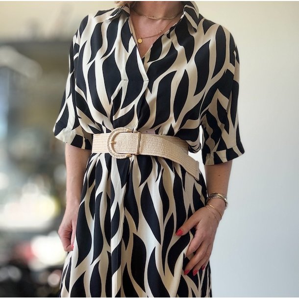 Kjole med lommer viskose