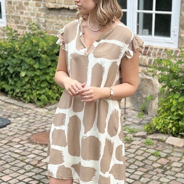 Sommer kjole viskose str. M-XXL