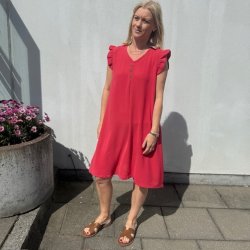 Strandkjole med lille flse rme str m-xxl