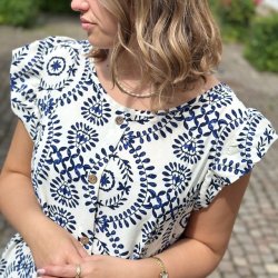 Kjole FERN viskose str. M-XXL