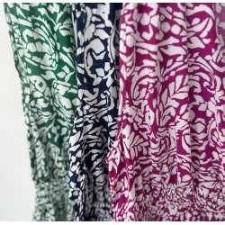 Sommer kjole viskose str M-XXL