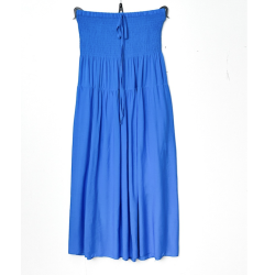 Nederdel / kjole med smock bomuld/viskose