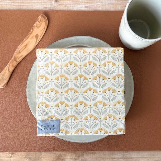 Servietter blomstereng 3-lags 20stk