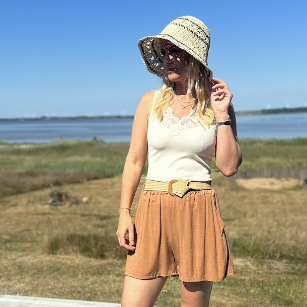 Casual shorts viskose str. XS-L