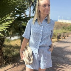 Sommers�t med bl� tern