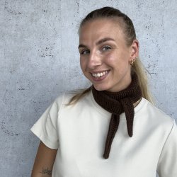 Sophie scarf lux - cashmere, viskose, merino uld