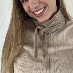 Sophie Scarf i et uld mix 