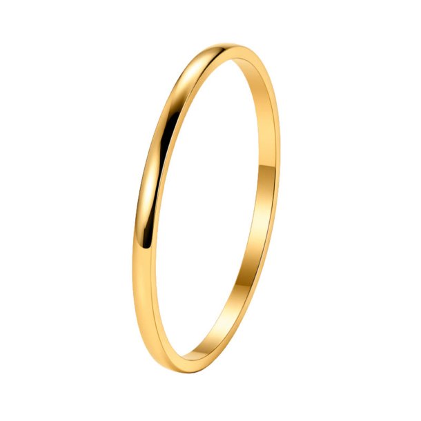 Armring Sora Simple - Guldbelagt Vandfast 