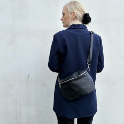 Bltetaske Bolette skind slv