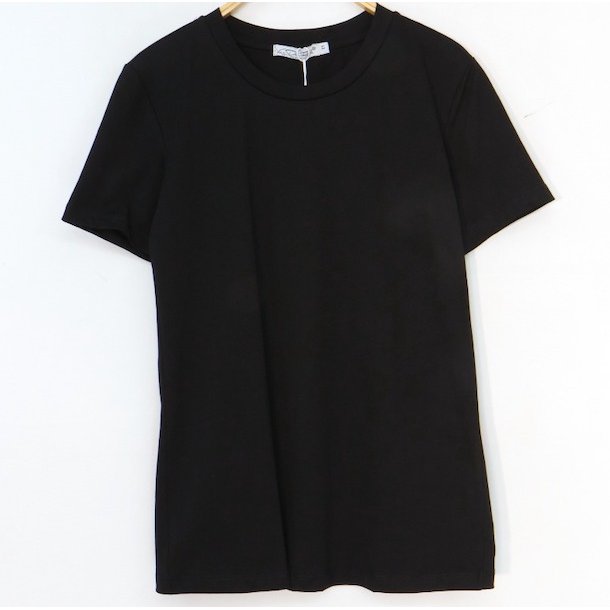 Basic T-Shirt Sort str. S-XL
