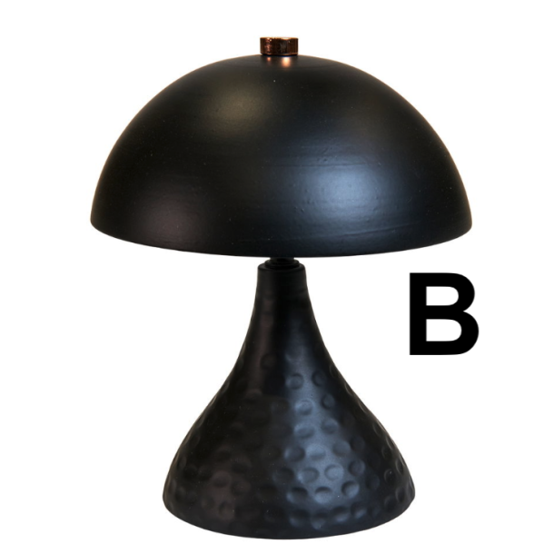 Bordlampe LED 15x19 cm metal