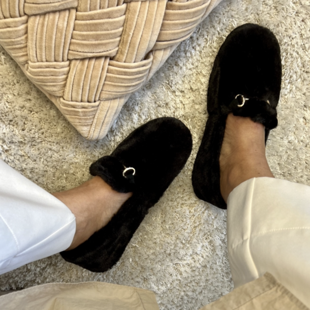 hjemmesko NEW MELANIA sort str 36-42