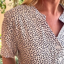 Sommerbluse Ella viskose str. M-3XL