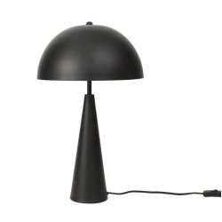 Bordlampe Aura sort metal - H: 50 cm