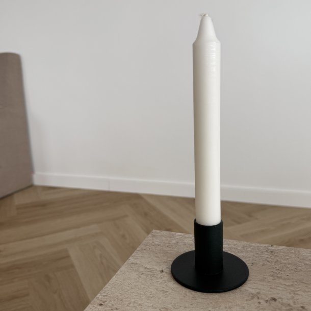 Bord lysestage til kronelys metal diameter 7 cm