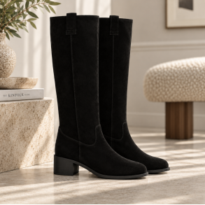 H�j st�vle ruskind  sort- ruskind str 36-41