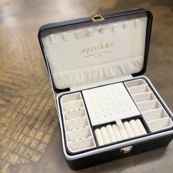 Stort smykkeskrin SORT - Aqua Dulce limited edition