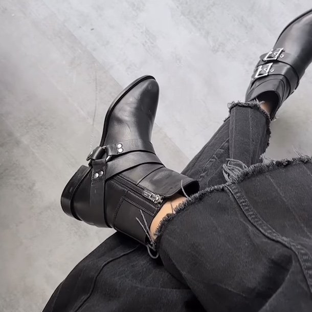 ankel stvle MAKE ME FLY - skind str 36-41