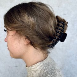 Hrklemme mega solid sort blank