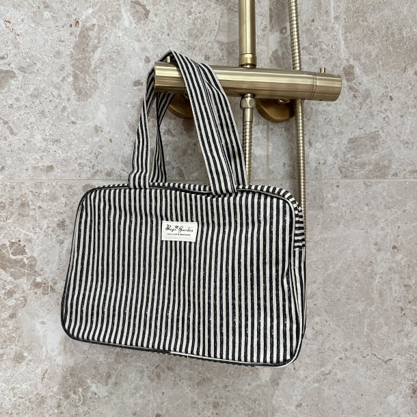 Toilettaske stor strib