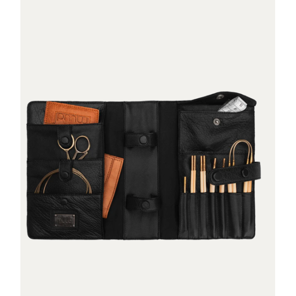 Carita strikke omslag/mappe skind