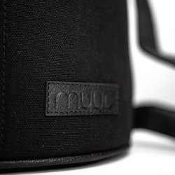 Saturn XL strikketaske sort Canvas