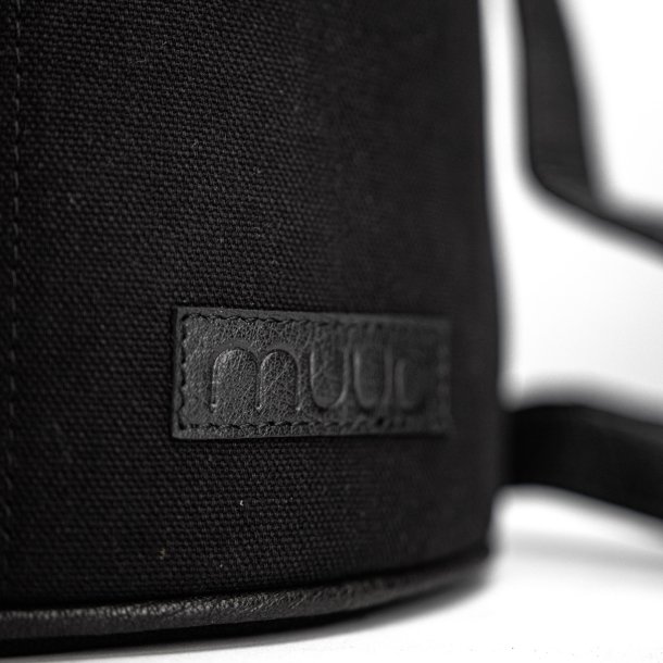 Saturn XL strikketaske sort Canvas