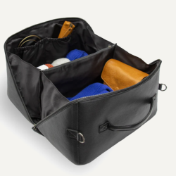 Cleo XL strikketaske skind