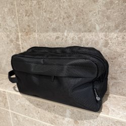 Herre toilettaske 2-delt