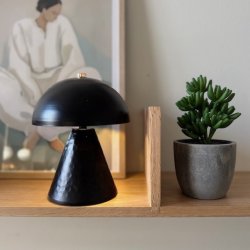 Bordlampe LED 15x19 cm metal