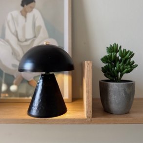 Bordlampe LED 15x19 cm metal