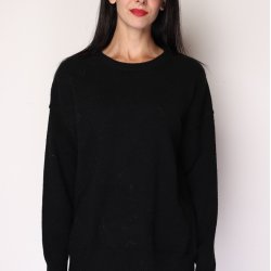 Uldsweater Med Rund Hals - str M-XL