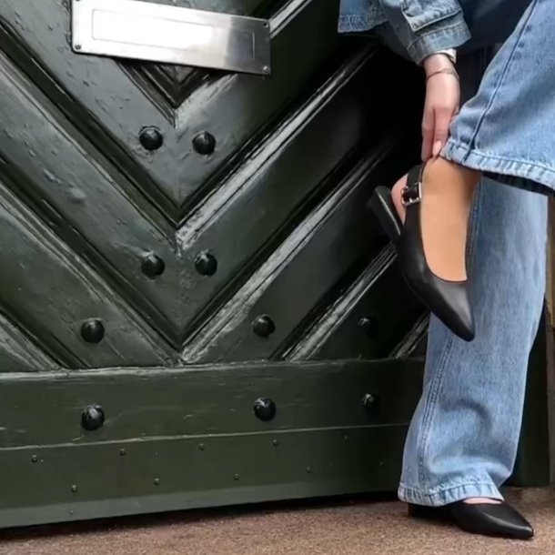 Sko IS IT LOVE skind Str. 37-41