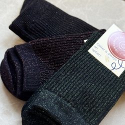 Glimmer strmper sort str 35-41