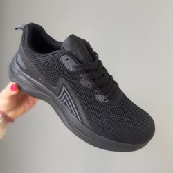 Sneakers ACTIVE Black/black str. 40-45