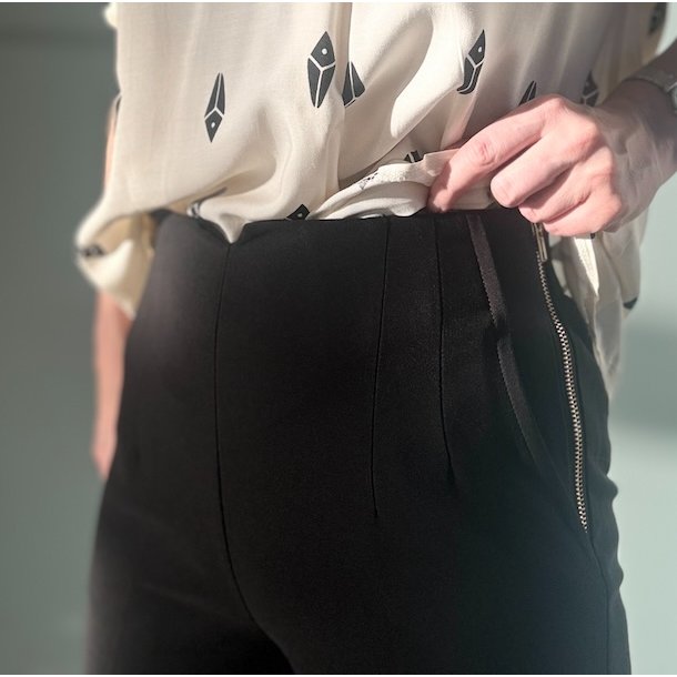 Sorte Bukser str S-XL