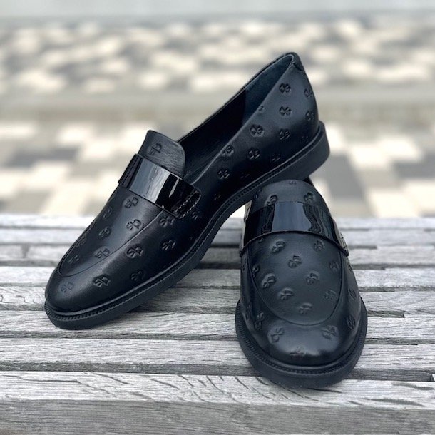 Loafer HISTORY WIBES PLAIN sort skind str 36-42