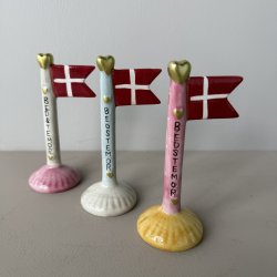 Flag lille bedstemor keramik