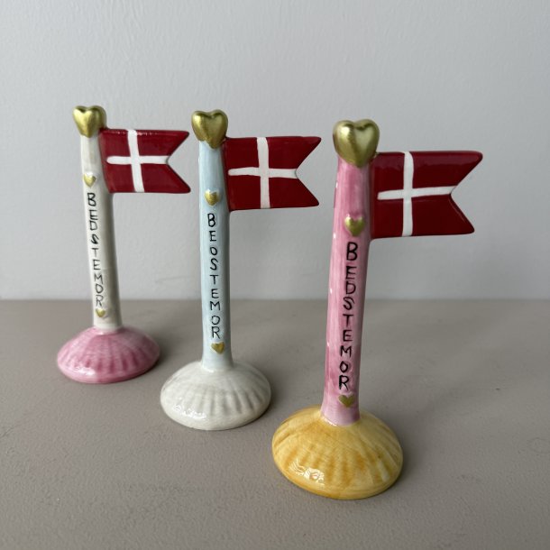 Flag lille bedstemor keramik