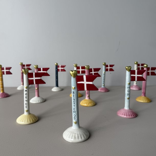 Flag lille bedstemor keramik