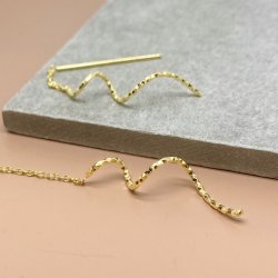 retrd twirl diamond cut forgyldt slv