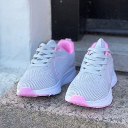 Sneakers ACTIVE Grey/pink str. 36-41