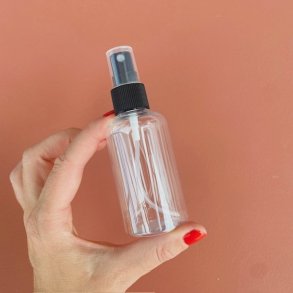 Rejse strrelse dispenser spray sort